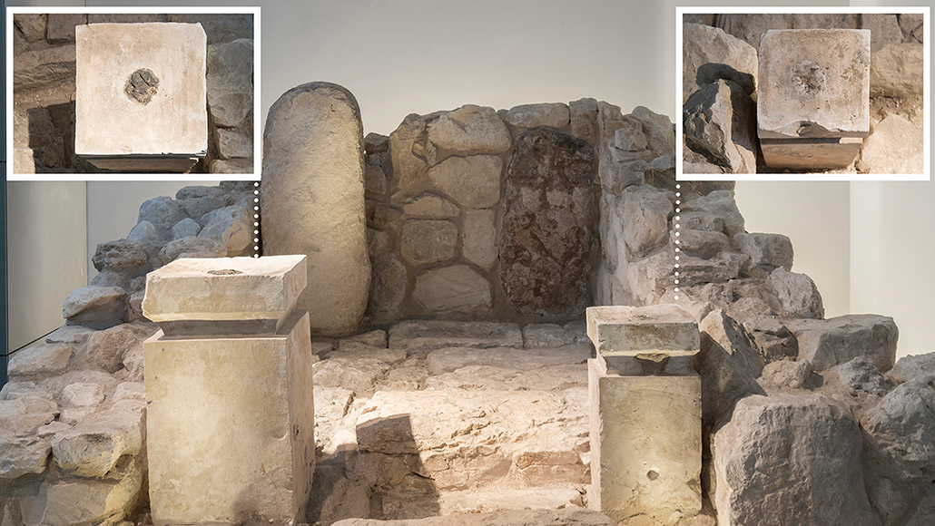 A biblical-era Israeli shrine shows signs of the earliest ritual