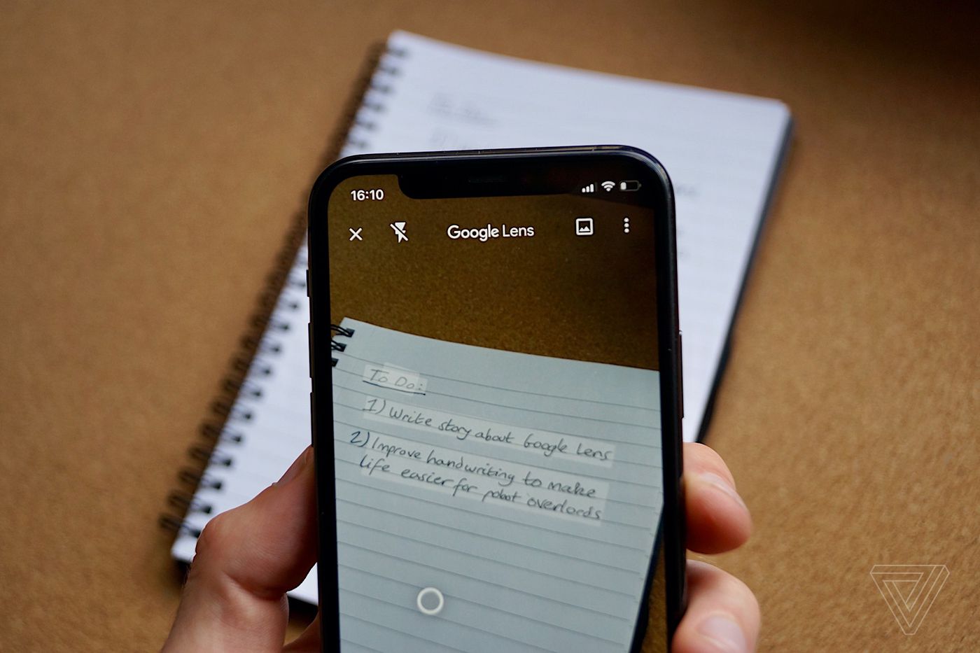 Google Lens can now copy and paste handwritten notes to your com