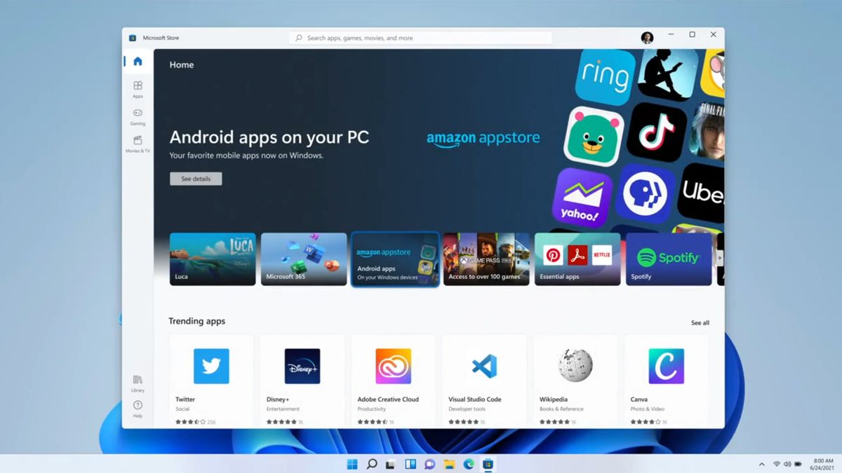 You can already use Google's Play Store in Windows 11 – here's how