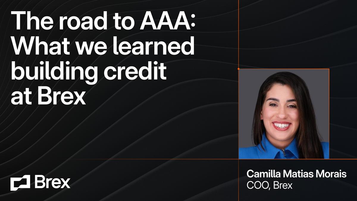 The road to AAA: What we learned building credit at Brex